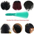 thumbnail image 4 of Curling Comb, Wavy Comb, for Curly Textured Wavy Hair, Improve Hair Texture (Green), 4 of 5