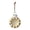Golden 1, variant on Ruanlalo Metal Christmas Ornament Iron Gift Box/Candy/Drum Hanging Decorations for Christmas Tree Holiday Party Decor