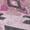 Pink, variant on Dalyn Rugs Machine Washable Indoor/Outdoor Chantille Beige 10' x 14' Rug