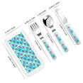 thumbnail image 2 of Fotbe Crab Swims In The Ocean for Stainless Steel Kids Silverware Set - Child and Toddler Safe Flatware - Children's Knife, Fork And Spoon Set - Metal Kids Cutlery Set, 2 of 8