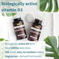 thumbnail image 2 of Igennus Daily Vitamin D3 2000iu, 50 mcg, Clean Label, 365 Small Tablets, 1-Year Supply, Vegetarian Cholecalciferol Vitamin D Supplement, 2 of 10