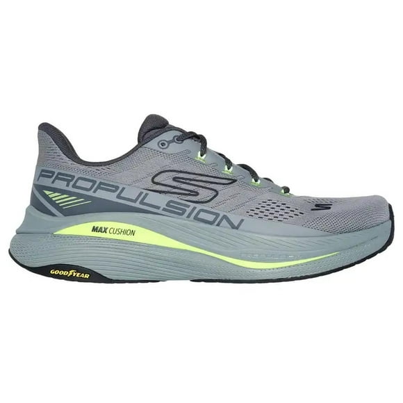 Tenis Skechers Max Cushioning Propulsion para Hombre 220509XGYMT gris oscuro 26