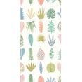 thumbnail image 5 of ohpopsi Leaf Boogie Pastel Tropical Mix Unpasted Non Woven Wallpaper, 19.7-in by 33-ft., 54.2 sq. ft., 5 of 5