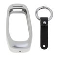 thumbnail image 2 of Funda para llave de coche con hebilla para llave inteligente Plata kusrkot Cubierta del mando a distancia del coche, 2 of 8