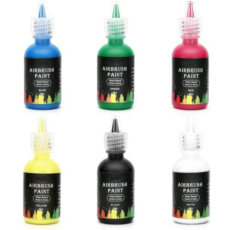 Airbrush Paint Set - 26 Colors Airbrush Paint, Ready to Spray, Water B –  WoodArtSupply