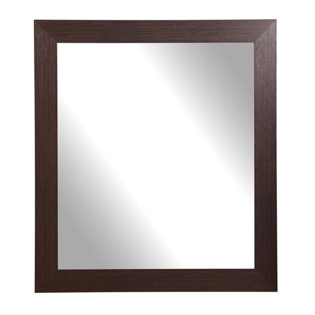Brandt Works BM081M3 Miroir Moderne d'Accent Brun Foncé de Ferme