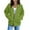 Green #009, variant on Mohiass Back to School Zip Up Hoodies for Women Casual Long Sleeve Hooded Jacket Oversized Lightweight Sweatshirts Tops with Pocket Beige S