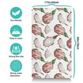 thumbnail image 5 of Pitaya Print Dog Feeding Mat - Waterproof Non-Slip Pet Food Mat with Dragon Fruit Design - Absorbent 4-Layer Placemat for Messy Eaters (12"X19") - Cute Kawaii Tropical Pattern, 5 of 5