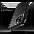 thumbnail image 4 of JETech Case for iPhone 15 6.1-Inch Compatible with MagSafe, Heavy Duty Dual-Layer Rugged Protection, Shockproof Protective Tough Phone Magnetic Cover (Black), 4 of 6