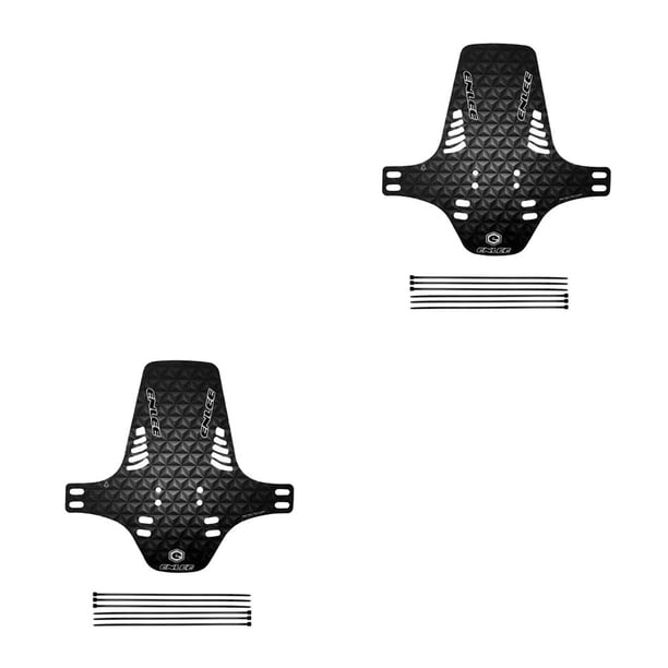 Eigraketly Guardabarros de plástico para bicicleta de montaña, guardabarros para bicicleta de carretera, Dirtboard, ciclismo, piezas extraíbles, D D 2piezas Eigraketly CBP154872