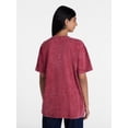 thumbnail image 3 of Carrie Women's Fire Halloween Graphic Tee with Short Sleeves, Sizes XXS-XXL, 3 of 5