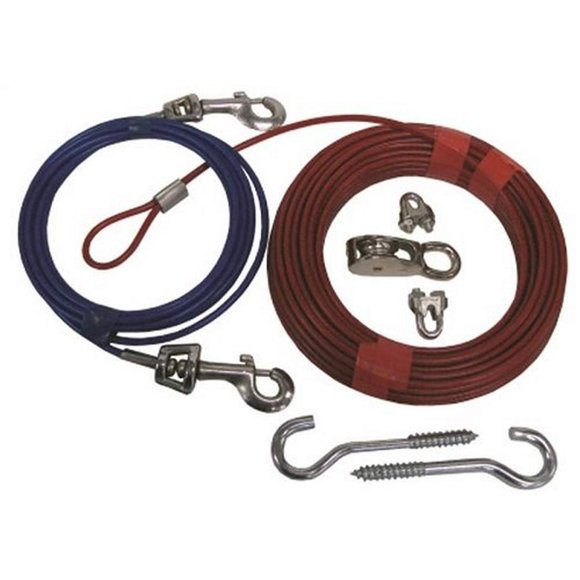 Carrito para mascotas Leash Boss Audio Systems PDQ, 21 m, para perros grandes