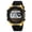 Gold, variant on EQWLJWE Home Appliances Solar Powered Electronic Watch Waterproof Sports Outdoor Digital Wristwatch Multifunctional Luminous Watch with Alarm Clock Casual Trendy