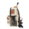 thumbnail image 4 of FORMRS School Backpack with Front Zippered Pocket 12" Student Travel Daypack, Fall Beige Pumpkin, 4 of 6