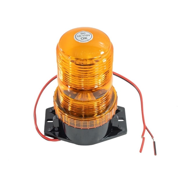 Torreta Para Montacargas 30 Led 12v-110v Ambar Reforzada