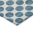 thumbnail image 4 of Addison Rugs Chantille Indoor/Outdoor Transitional Circles Teal Washable Rectangle Rug, 9' x 12', 4 of 6