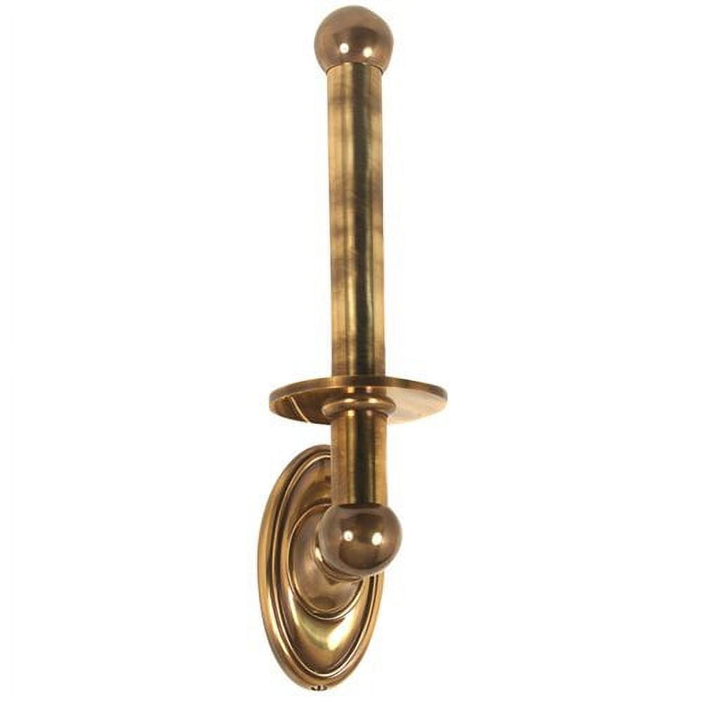Classic Traditional Reserve Toilet Paper Holder - Finish: Polished Brass