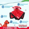 thumbnail image 4 of Clifford® Lil' Napper Plush Dog Toy for Puppies | Soft, Cuddly Puppy Toys | Squeaker, Crinkles, Cozy and Durable, 4 of 7