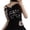 Black, variant on Trendfront Womens Kawaii Tee Cute Cat Graphic Cold Shoulder Strappy Short Sleeve T-Shirt Japanese Anime Harajuku Style Casual Goth Tops