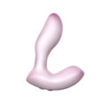 thumbnail image 3 of Softies Dual Silicone Rechargeable 5" G-Spot Vibrator, Pink, 3 of 7