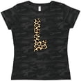 thumbnail image 3 of Inktastic Leopard Print Letter L Women's T-Shirt, 3 of 5