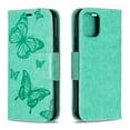 thumbnail image 2 of iPhone 11 6.1" Wallet Case, Dteck Embossed Butterfly Flip PU Leather Stand Wallet Case Cover For Apple iPhone 11 2019, Green, 2 of 6