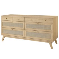 Dresser Drawer Chest, Brown Oak, Wood, Bedroom Living, Modern Contemporary HB35876