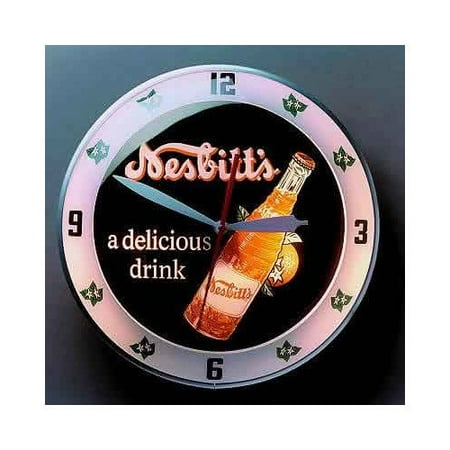 American Retro Double Bubble 14.5'' Nesbitt's Wall Clock