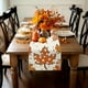 thumbnail image 5 of Camino de Mesa Otoñal de 33 X 183 Cm (13 X 72 Pulgadas), Ideal para La Cena de Acción de Gracias, con Diseño de Calabazas y Hojas de Arce. Perfecto para Decorar El Hogar, La Cocina, El Comedor o Fies, 5 of 6