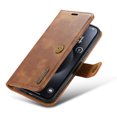 thumbnail image 5 of for iPhone 16 Plus Case, PU Leather Detachable Vintage Wallet Flip Magnetic Clousure Drop Protective Slim Phone Case Cover for iPhone 16 Plus with Card Holder - Brown, 5 of 7