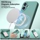 thumbnail image 2 of Funda de Silicona Premium, compatible con MagSafe, a Prueba de Golpes, para iPhone 17 6.3", Verde Pino, 2 of 7