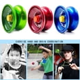 thumbnail image 3 of LEEYNEER 1pcs Random Color Alloy Yo-Yo Boy Burst Yo-Yo Wire Control Toy Children‘S Small Gift, 3 of 7