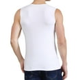 thumbnail image 5 of Njoeus Men Tank Tops Muscle Tank Tops For Men Men'S Summer Ice Silk Traceless Thin Breathable Pure Color V-Neck Sleeveless Top Muscle Shirts For Men, 5 of 8