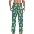 thumbnail image 2 of Top-kevin Yellow Duck Pajama Pants Mens Lounge Pants Super Soft Men Pajama Bottoms with Pockets Drawstring, 2 of 14