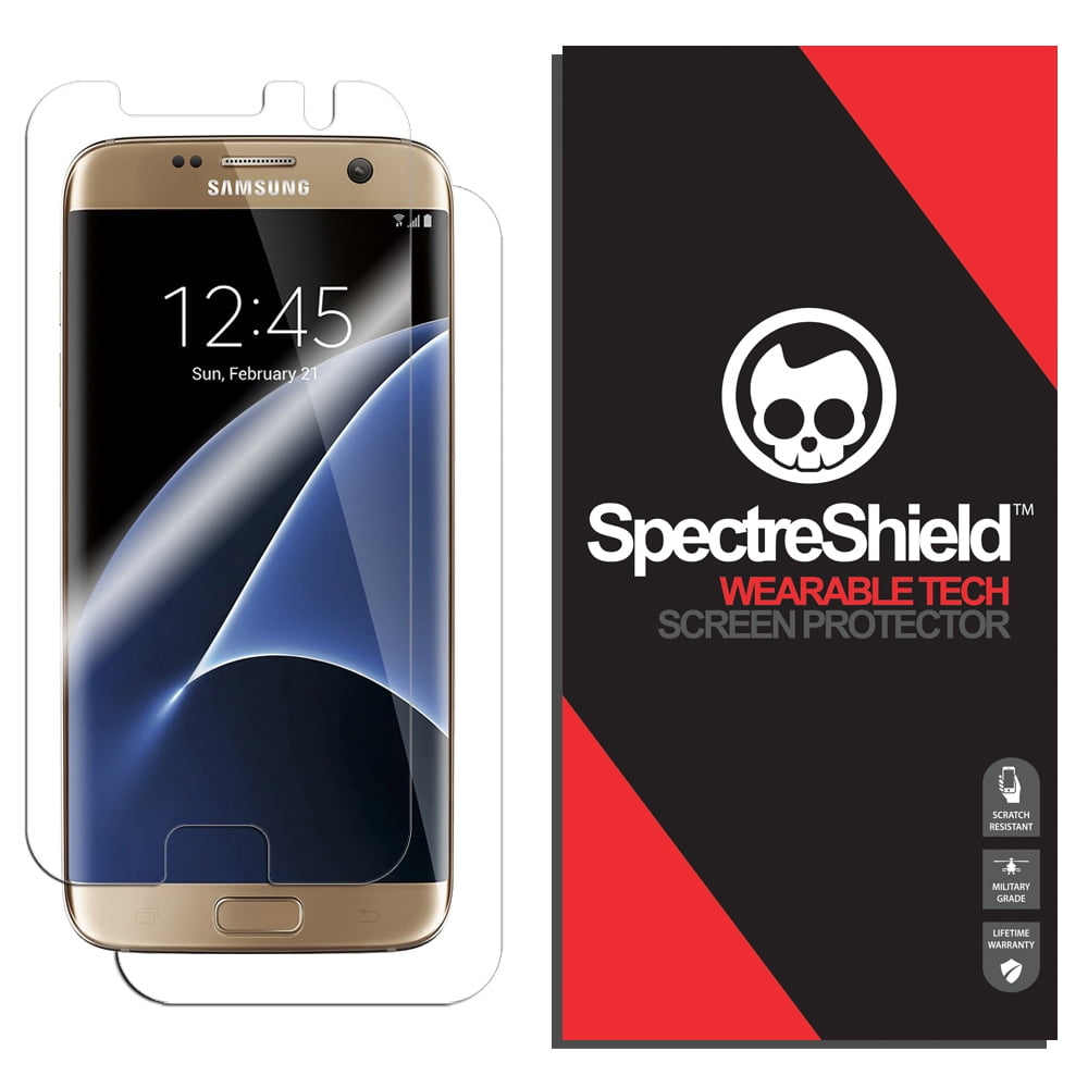 Dij Cirkel schuur Spectre Shield Screen Protector for Samsung Galaxy S7 Edge Case Friendly  Accessories Flexible Full Coverage Clear TPU Film - Walmart.com