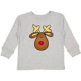 thumbnail image 3 of Inktastic Rudolph the Red Nose Reindeer Boys or Girls Long Sleeve Toddler T-Shirt, 3 of 5