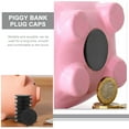 thumbnail image 6 of MUSEYA 10pcs Piggy Bank Plugs Rubber Black Protect Piggy Bank for Daily Use, 6 of 6