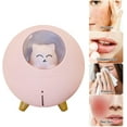 thumbnail image 3 of BEMS-pcs Mini humidificador de aire de 220 ml, humidificador silencioso con luces LED, 3 of 5