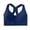 Navy, variant on Stamzod Women's Racerback Sports Bra Front Closure Wireless Push Up Bra No Underwire Supportive Workout Bras for Women