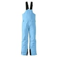 thumbnail image 6 of Rciityk Kids Snow Pants Toddler Snow Bib Winter Waterproof Windproof Ski Pants Solid Color Warm Snowboard Overalls, 6 of 7