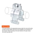 thumbnail image 4 of Unique Bargains 4Pack 1-5/8' EMT Strut Clamps Steel with Bolt Nut for Rigid Conduit and Pipe, 4 of 5