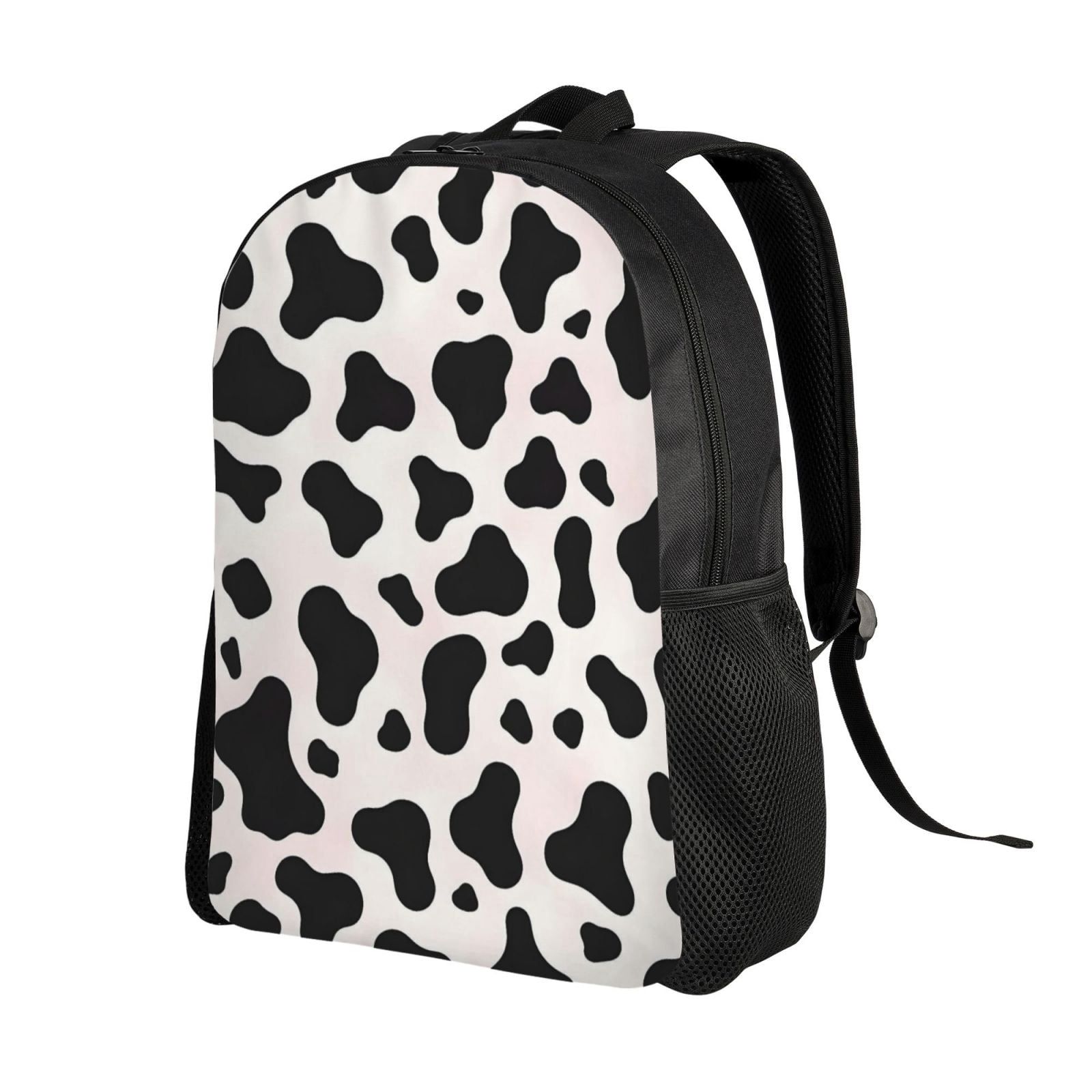 Single Side Full Backpack 16.1×11.8×4.5in Large Capacity Breathable Shoulder Belt Leisure Simple And Strong Bearing Capacity Simple Cow-Print Pattern1_4
