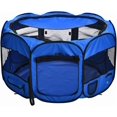 thumbnail image 1 of Parc de Voyage Souple Portable pour Chien x x es Gris, 1 of 7