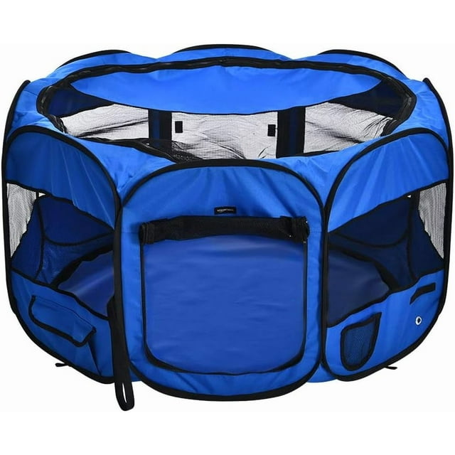 Parc de Voyage Souple Portable pour Chien x x es Gris