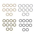 thumbnail image 1 of 10 Pcs Crochets à Ressort Ronds 28mm Mousqueton Porte-Clés clip à Ressort Porte-Clés Anneau Porte-Clés Platine, 1 of 9