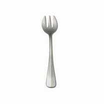 Oneida T148FOYF 5 in. Baguette Oyster Cocktail Fork with Teardrop Shaped Handle, Silver