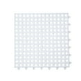 thumbnail image 1 of EIGTHTAIL 11.8”x11.8” Interlocking Floor Tiles with Drain Holes Soft PVC Non Slip Shower Floor  Modular Interlocking Cushion  for Drain  Pool  Patio  Balcony  Kennel  Poultry  Floor Grid, 1 of 7
