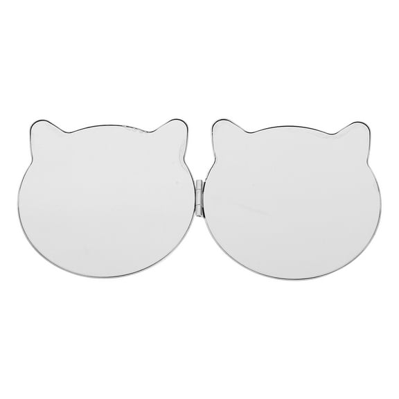 LITINKIMI Mini Mirror for Purse Compact Design Silver 1Pcs for Handbag