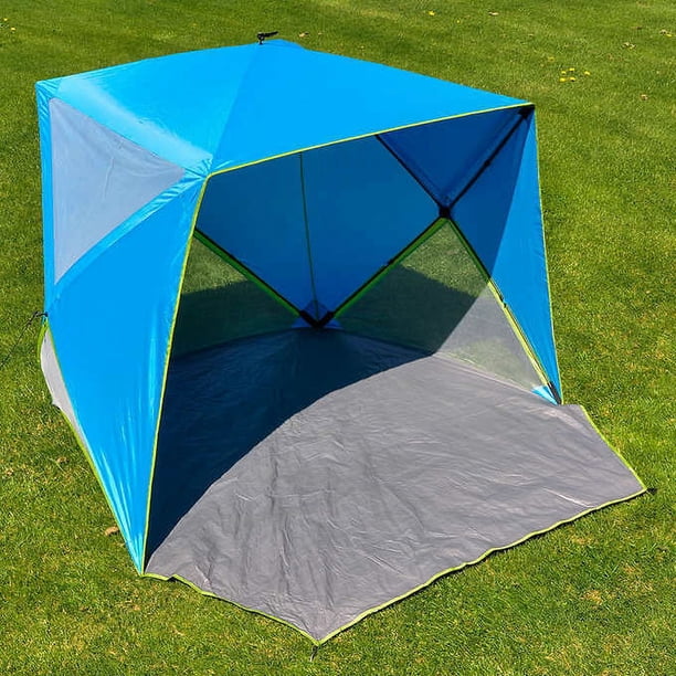 Old Bahama Bay Portable Beach Tent: Pop Up Shade Canopy Shelter