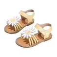 thumbnail image 3 of enyan Toddler Boy Sandals Girls Sandals Open-Toe Summer Outdoor Unisex Child Sport Sandals Athletic Lightweight,Yellow,Size 11, 3 of 7